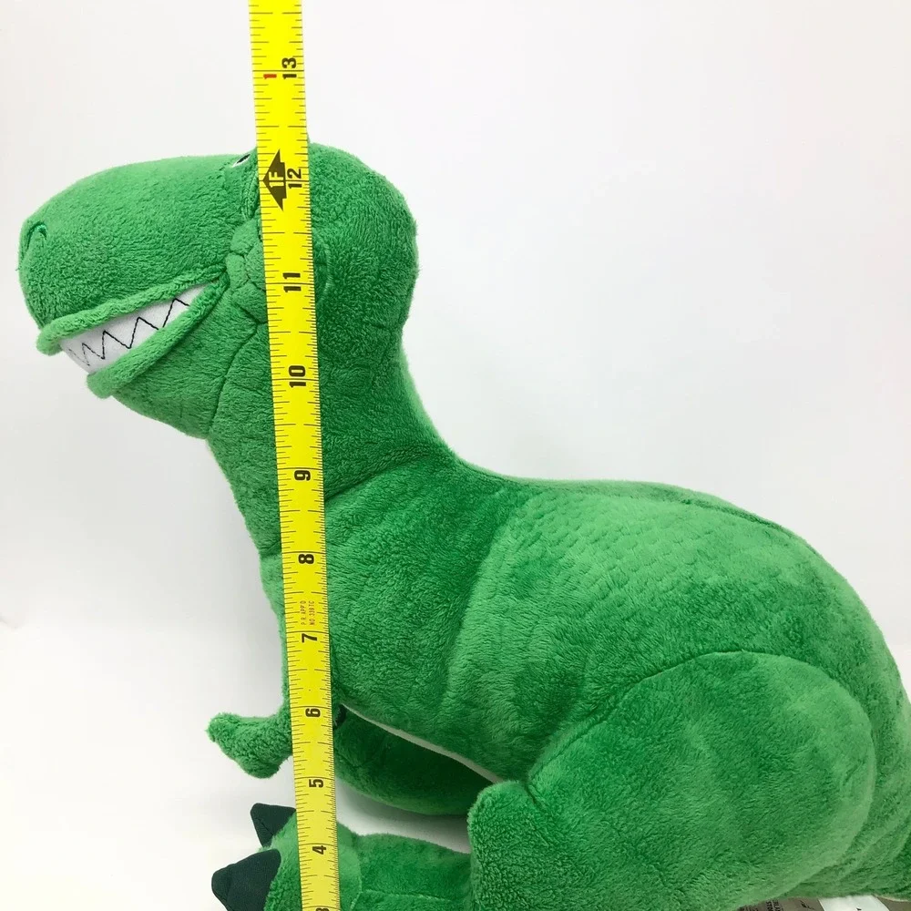 Disney Store Toy Story Rex Plush Green Dinosaur Stuffed Animal Pixar T-Rex